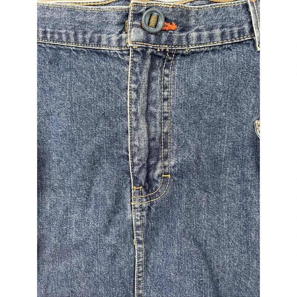 American Eagle - Mini Cargo Skirt Women’s Size 8 Blue Denim 100% Cotton